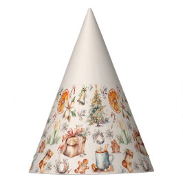 Weihnachts-Mix-Elements-Party-Hut Partyhütchen