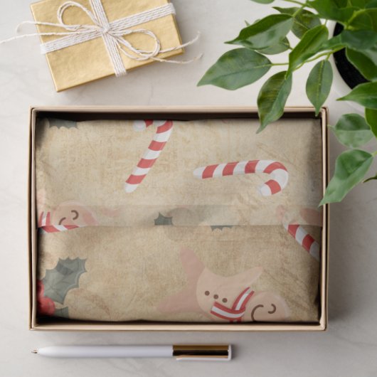 Weihnachts-Mix-Serie Design 7 Seidenpapier (Geschenk)