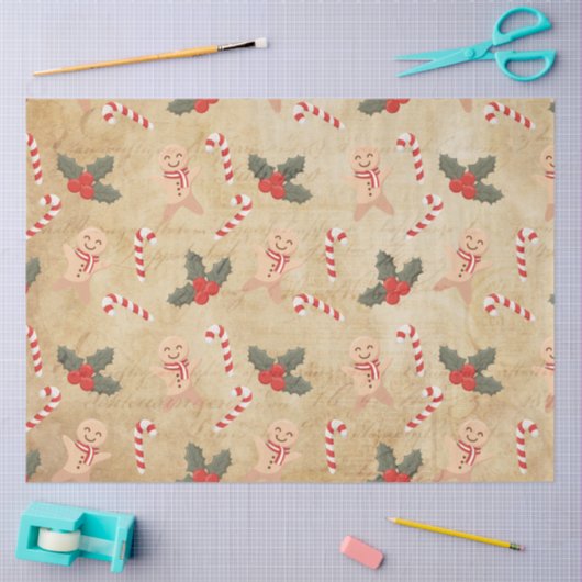 Weihnachts-Mix-Serie Design 7 Seidenpapier (Basteln)