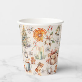 Weihnachts-Mix - Werbeartikel Pappbecher