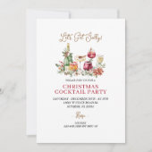 Weihnachts-Moderne Feier Einladung (Vorderseite)