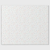 Weihnachts-Moderne Kunst Geschenkpapier (Flach)