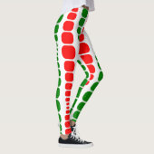 Weihnachts-Moderne Rechtecke Leggings (Rechts)