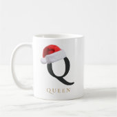 Weihnachts-Monogramm-Tasse Kaffeetasse (Links)
