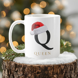 Weihnachts-Monogramm-Tasse Kaffeetasse