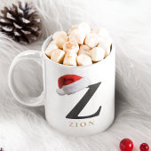 Weihnachts-Monogramm-Tasse Kaffeetasse