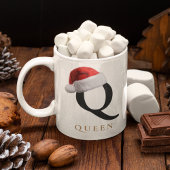 Weihnachts-Monogramm-Tasse Kaffeetasse
