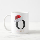 Weihnachts-Monogramm-Tasse Kaffeetasse (Links)