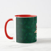 Weihnachts-Mops Combo-Tasse Tasse (Links)