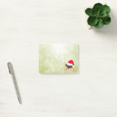 Weihnachts-Mops-Hund Post-it® Notes 4 x 3 Post-it Klebezettel (Büro)