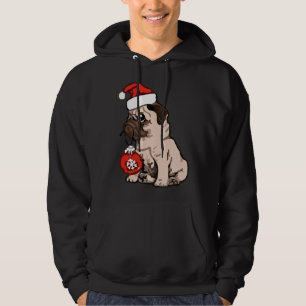 Weihnachts-Mops Klassischer T - Shirt 168