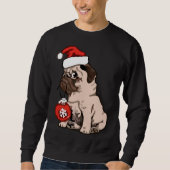 Weihnachts-Mops Klassischer T - Shirt 168 (Vorderseite)