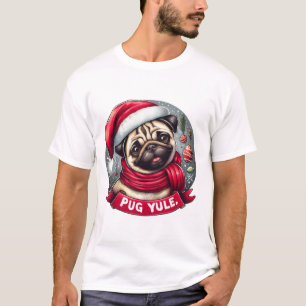 Weihnachts-Mops T-Shirt