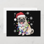 Weihnachts-Mops Weihnachten Weihnachten Weihnachte (Vorne/Hinten)