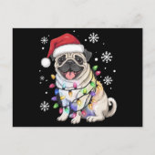 Weihnachts-Mops Weihnachten Weihnachten Weihnachte (Vorderseite)