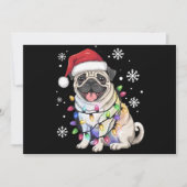 Weihnachts-Mops Weihnachten Weihnachten Weihnachte (Vorderseite)