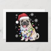 Weihnachts-Mops Weihnachten Weihnachten Weihnachte (Vorne/Hinten)