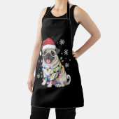 Weihnachts-Mops Weihnachten Weihnachten Weihnachte Schürze (InSitu)