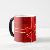 Weihnachts-Morphing-Tasse/Bow Verwandlungstasse (Vorderseite Links)
