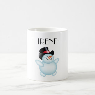 Weihnachts-Morphing-Tasse/Schneemann Verwandlungstasse