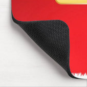 Weihnachts-Mouse-Polster/Anzug des Weihnachtsmanns Mousepad (Ecke)