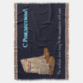 Weihnachts Mukluks Decke (Vorderseite Vertikal)