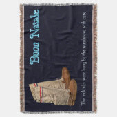 Weihnachts Mukluks Decke (Vorderseite Vertikal)