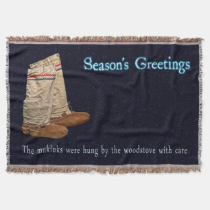 Weihnachts Mukluks Decke