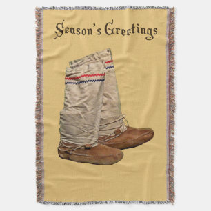 Weihnachts Mukluks Decke