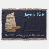 Weihnachts Mukluks Decke (Vorderseite)