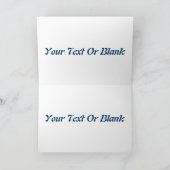 Weihnachts Mukluks Feiertagskarte (Innenseite)