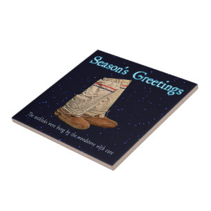 Weihnachts Mukluks Fliese