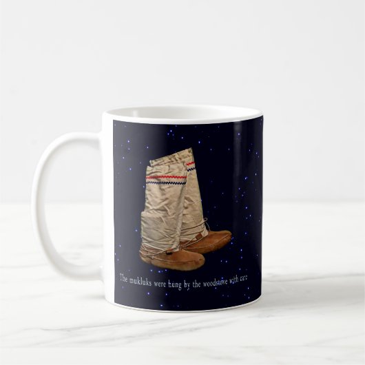 Weihnachts Mukluks Kaffeetasse (Links)