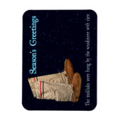 Weihnachts Mukluks Magnet (Vertikal)