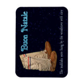 Weihnachts Mukluks Magnet (Vertikal)