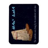 Weihnachts Mukluks Magnet (Vertikal)