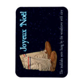 Weihnachts Mukluks Magnet (Vertikal)