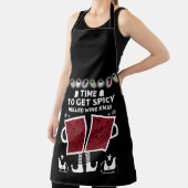 Weihnachts-Mulled Roter Wein Schürze (InSitu)