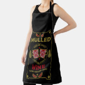 Weihnachts-Mulled Rotwein Drink Schürze (InSitu)