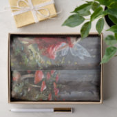 Weihnachts-Mushroom Fairy Decoupage Seidenpapier (Geschenk)