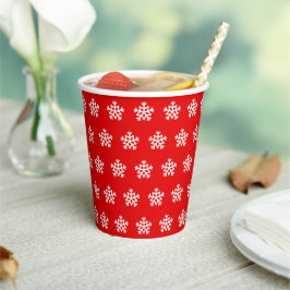 Weihnachts-Muster für Red Paper Cups Pappbecher