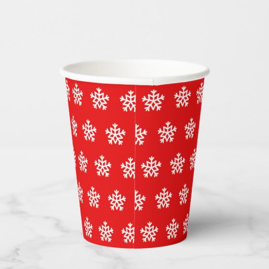 Weihnachts-Muster für Red Paper Cups Pappbecher (Rechts)