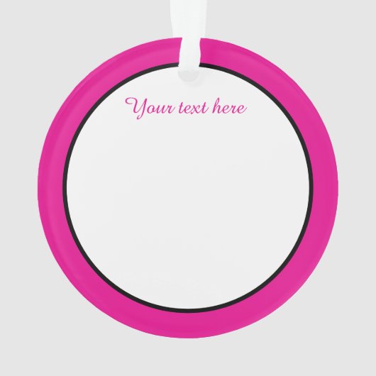 Weihnachts-Nana Wort Kunst Stimmung Ornament (Rückseite)