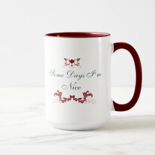 Weihnachts-Naughty/Nizza-Tasse Tasse