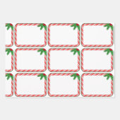 Weihnachts-Naughty und Nice Wrapping Paper Geschenkpapier Set (Vorderseite 2)