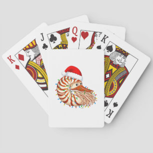  Weihnachts Nautilus Pompilius Santa Hut Urlaub  Spielkarten
