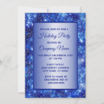 Weihnachts Navy Blue Sparkle Party Holidays Einladung<br><div class="desc">Weihnachts Navy Sparkle Holidays Party Einladung. Elegantes,  schönes,  modernes Design. Mit dem Zazzle-Menü können Sie Stil,  Größe und Farbe der Schriftart ändern. Matching-Elemente verfügbar.</div>