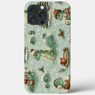 Weihnachts-Nessie Loch Ness Monster Cozy Kryptiden Case-Mate iPhone Hülle