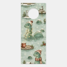 Weihnachts-Nessie Loch Ness Monster Cozy Kryptiden