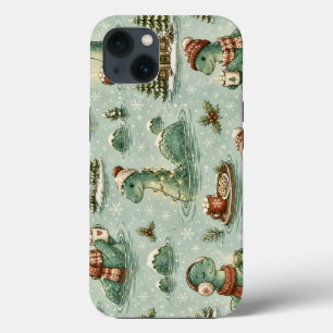Weihnachts-Nessie Loch Ness Monster Gemütlich Kryp Case-Mate iPhone Hülle